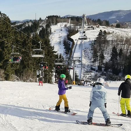 Pistenblume Apartment - Skipiste, Stadtzentrum Winterberg Esterno foto