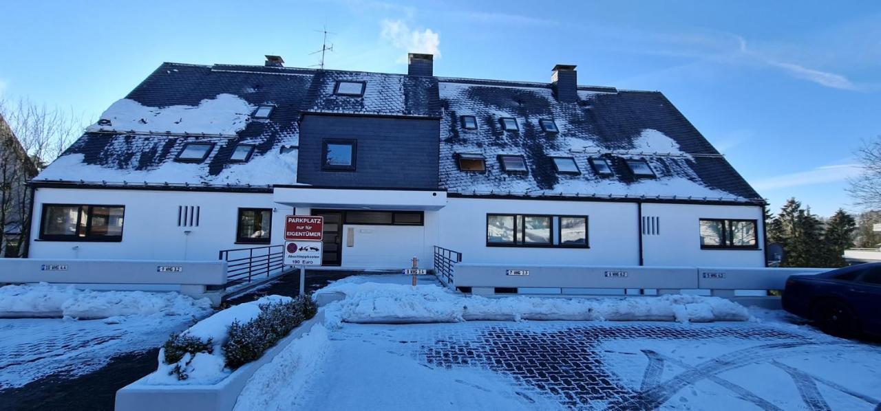 Pistenblume Apartment - Skipiste, Stadtzentrum Winterberg Esterno foto