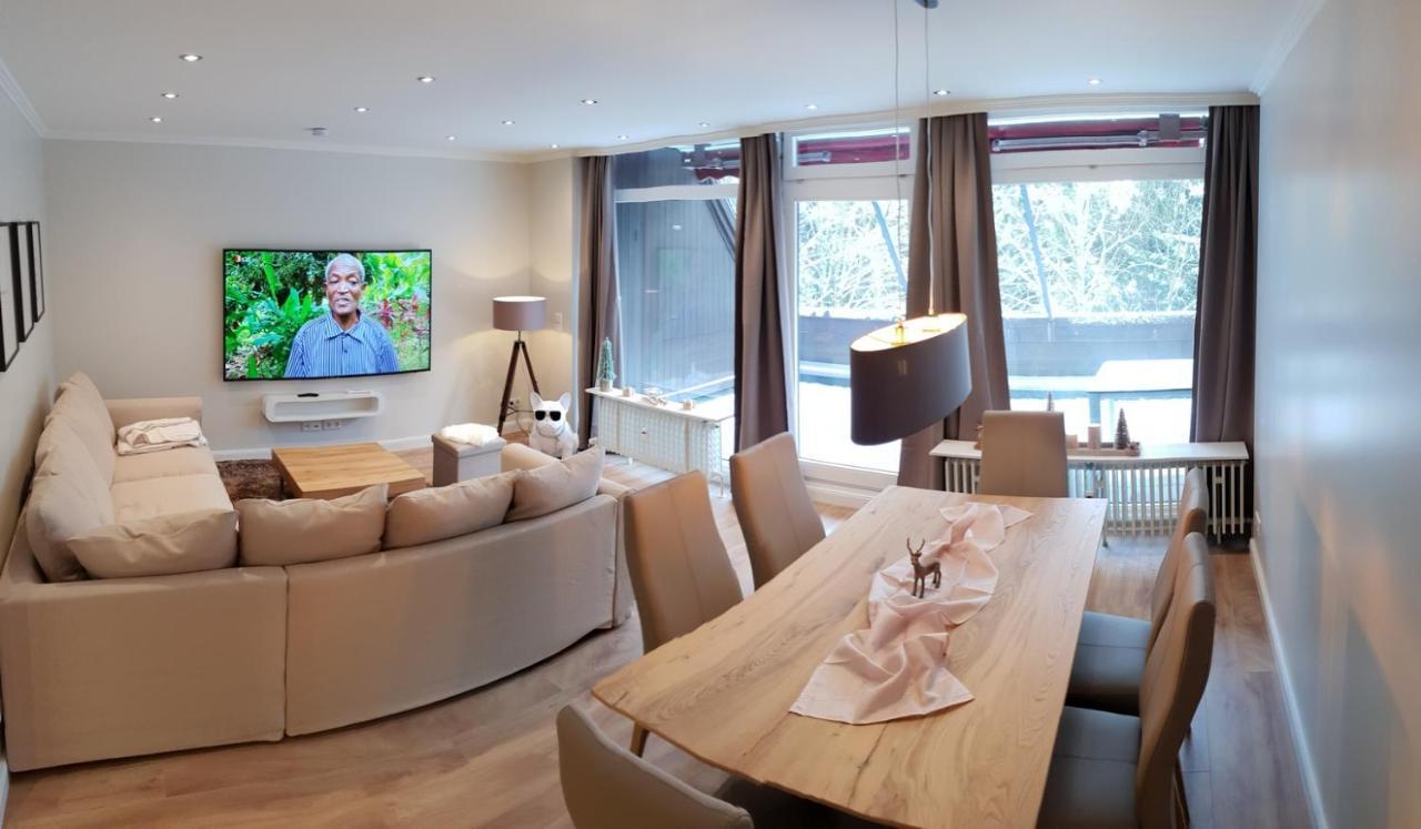 Pistenblume Apartment - Skipiste, Stadtzentrum Winterberg Esterno foto